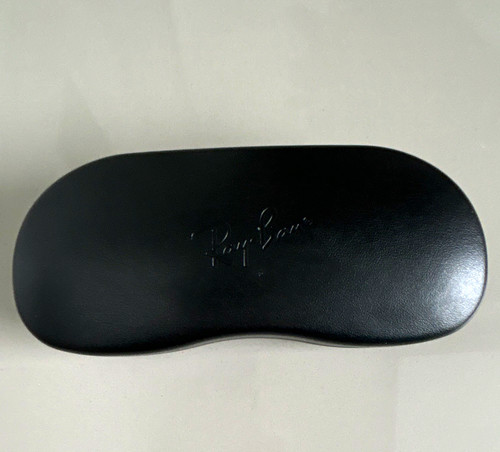 Ray ban black hard clamshell - black,