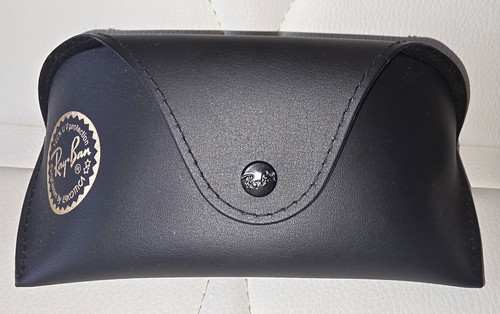 Ray ban black semi - black, semi-hard