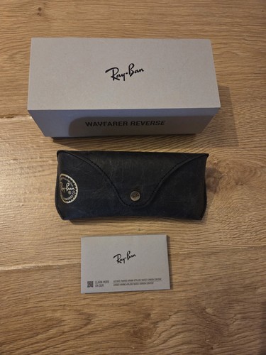 Ray ban black - sunglasses, case