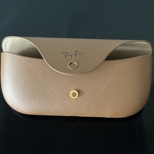 Ray ban meta beige - meta, leather