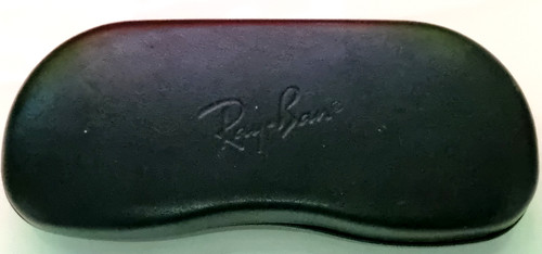 Genuine ray ban black hard - black,