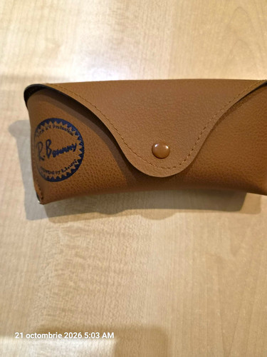 Ray ban brown hard case - case, with