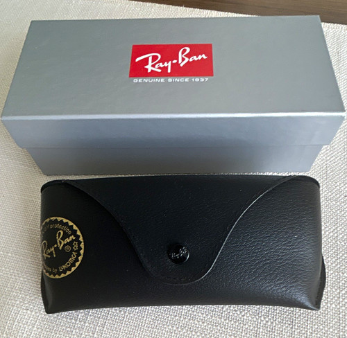 Ray ban black - clamshell, case