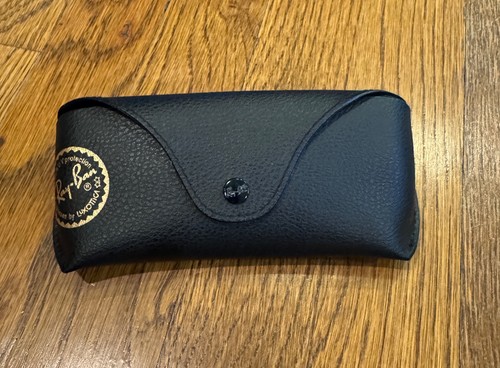 Ray ban black leather - black, snap