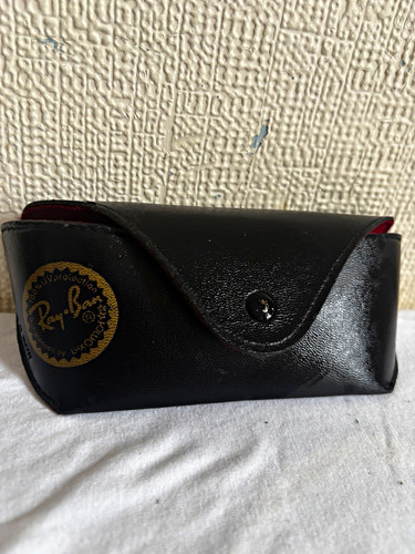 Ray ban leather - snap, case