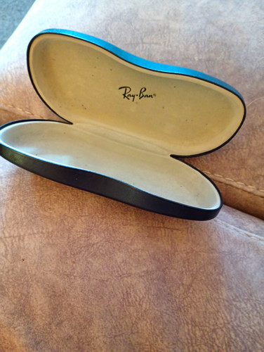 Ray ban black - hard, case